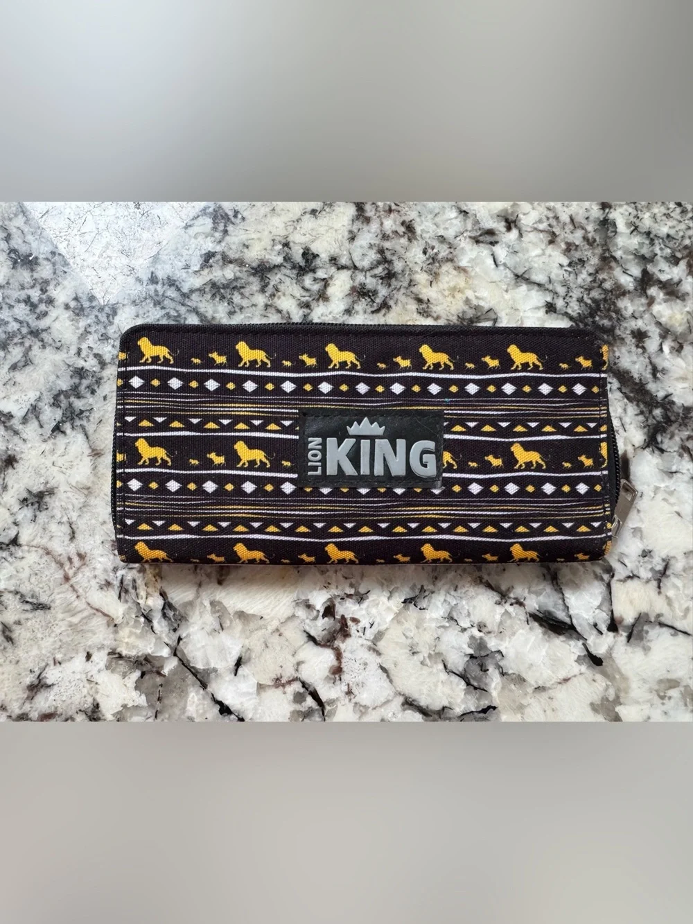 Lion King Black & Yellow wallet